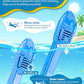 QingSong Kids Snorkel Mask Full Face, Snorkeling Set with Camera Mount, Foldable 180 Degree Panoramic View Snorkeling Gear Anti-Fog Anti-Leak