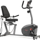 Sunny Health & Fitness Smart Indoor Recumbent Bike Trainer, Home Full Body Workout & Cardio Cycling Machine for Seniors, Free SunnyFit Bluetooth Connect, Optional Arm Exerciser Hand Cycle & Bands