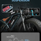DEEPOWER Electric Bike for Adults,1500W/3500W Peak Motor 30MPH 35-180 Miles Electric Dirt Bike,Dual Suspension Ebikes for Adults, 20" Fat Tire E Bike with 624-2880Wh Battery,UL 2849 Tested