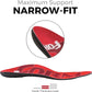 Form Premium Narrow Insoles for Comfort & Maximum Pain Relief, Ideal for Narrow Shoes & Boots