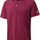 Mens Golf Shirt Moisture Wicking Dry Fit Performance Sport Short Sleeve Striped Golf Polo Shirts for Men