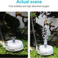 UPETTOOLS Mini Aquarium Sponge Filter, Small Internal Fish Tank Filter Detachable Submersible Filter with Air Stone Suitable for 20-40 Gallon Tank ((Air Pumps and Air Tube Not Included)