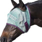 Kensington Fly Mask Web Trim Protects Horses Face and Eyes from Bites and Sun Rays While Allowing Full Visibility Ears and Forelock Able to Come Through The Mask, XXL-Draft, Imperial Jade
