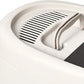 Amazon Basics No-Mess Hooded Cat Litter Box, Standard, Multicolor, 21 in x 16 in x 15 in