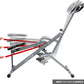 Sunny Health & Fitness Row-N-Ride Squat Machines for Home Glutes and Abs The Assist Trainer Workout Exercise Gym Butt Builder Equipment