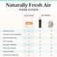 Azuna All-Natural Odor Remover Gel Refill Pouch | Air Purifier with Tea Tree Oil | Plant-Based & Long Lasting | For Pet Odors, Smoke & Strong Odors | Amalfi Breeze, 12 oz.