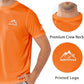 NORTHYARD Men's UPF 50+ Sun Protection Shirts Swim SPF UV Quick Dry Short Sleeve T-Shirts for Athletic Fishing Rash Guard