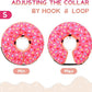 Supet Inflatable Dog Cone Collar Alternative After Surgery, Doggie Neck Donut Collar Recovery ECollar for Post Surgery, Soft Dog Cone for Small Medium Puppies Cats