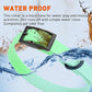 Dogline Biothane Waterproof Dog Collar Strong Coated Nylon Webbing with Black Hardware Odor- Proof for Easy Care Easy to Clean High Performance Fits Small Medium or Large Dogs, Sea Foam Green