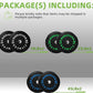 Olympic Bumper Plates Set, 2" Weight Plates for Strength Training & Weightlifting, Paris or Set or Set with Barbell, Multiple Options