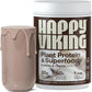 Happy Viking Cookies and Cream Plant Protein Powder, Created by Venus Williams, 20G Protein, Low Carb, Keto, Vegan, Gluten-Free, Non-GMO, Superfoods, Complete Meal Replacement, 1 Canister