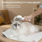 2-in-1 Pet Deshedding Brush Cat Dematting Comb for Indoor Cats and Dogs Comb for Shedding Long & Short Hair Gentle Massage Grooming Tool Easy to Remove Loose Undercoat,Matted Fur & Tangles