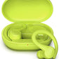 JLab Go Air Sport True Wireless Earbuds, Yellow, Featuring C3 Clear Calling, Secure Earhook Sport Design, 35+ Hour Bluetooth Playtime, and 3 EQ Sound Settings