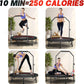 Rebounder Trampoline for Adults - 40" Foldable Mini Trampoline Fitness Rebounder with Adjustable U-Bar Handle, Max Load 350lbs,Stable Quiet Indoor/Outdoor Exercise Equipment