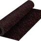Genaflex Rubber Gym Floor Mat - 8mm Thick - Heavy Duty Commercial Protective Gym Flooring Roll (10% Red, 4' X 10')