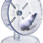 Silent Hamster Wheel, Super-Silent Hamster Exercise Wheels Accessories, Quiet Running Wheels, Adjustable Stand for Hamsters Mice Or Other Small Animals (White, Ф 7 inch)