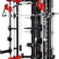 Altas Strength Smith Machine 3058G Home Gym 1000 lbs Weight Capacity 2000 lbs Cables Strength Training Power Cages Squats Presses Pulling Lunges Deadlifts Easy Assembly Included Accessories