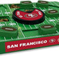 Pets First NFL SAN Francisco 49ERS Large Puzzle Toy - Interactive Dog Treat & Slow Feeding Toy