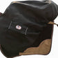 Majestic Ally Nylon Waterproof Fleece Lined Ride On English Saddle Cover-Multiple Color (Black)