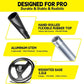 Portable Batting Tee for Baseball/Softball - Adjustable Height 24" to 46", 25" to 37", Baseball Practice Training Hand-Rolled Flexible Rubber Top & Heavy Duty Base for T-Ball, Youth & Adults