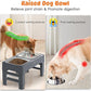 URPOWER Elevated Dog Bowls 4 Height Adjustable Raised Stand with 2 Large Stainless Steel Dog Food and Water Bowl for Small, Medium, Large Dogs and Pets