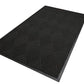 M+A Matting WaterHog Diamond | Commercial-Grade Entrance Mat with Rubber Border – Indoor/Outdoor, Quick Drying, Stain Resistant Door Mat (Charcoal, 3' x 6')