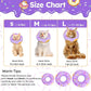 Cat Cone Collar Soft, Cat Recovery Collar for Wound Healing Cute Donut Adjustable Kittens Cones to Stop Licking Comfortable Lightweight Neck Elizabethan Collars for Cats Kittens After Surgery