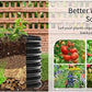 Land Guard 24“ Tall Galvanized Raised Garden Bed Kit, Galvanized Planter Garden Boxes Outdoor, Oval Large Metal Raised Garden Bed for Vegetables (Dark Gray, 4×2×2ft)