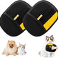 KLIFE 2Pcs Pet Hair Remover Glove for Cats & Dogs, Electrostatic Pet Hair Removal Gloves, Reusable Double Sided Pet Hair Remover for Couch, Furniture, Carpet, Car Seat