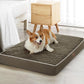 WNPETHOME Orthopedic XL Dog Beds Large Sized Dog, Waterproof Extra Large Dogs Bed with Removable Washable Cover, Multi-Needle Quilting Dogs Crate Bed
