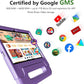 Kids Tablet 8GB+64GB, 10 Inch Android 14 Tablet for Kids 6000mAh with Case, WiFi 6, Bth 5.2, Dual Camera, GPS Pre-Installed Parental Controls, Kids Space & Family Link Great Gift for Toddler Children