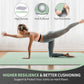CAMBIVO Extra Wide Yoga Mat for Women and Men (72"/84"x 32"x 1/4") TPE Workout Mat, Non-slip Large Exercise Fitness Mat for Yoga, Pilates, Workout