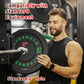 Olympic Rubber Bumper Weight Set - 2 Inch Barbell Plates for Home Gym Strength Training