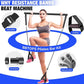 Pilates Bar Kit with Resistance Bands,Pilates Bar with Stackable Bands Workout Equipment for Legs,Hip,Waist and Arm,Exercise Fitness Equipment for Women & Men Home Gym Yoga Pilates