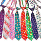 PET SHOW 10pcs Pack Christmas Big Dog Ties Neckties for Large Breed Dogs XL Adjustable Holiday Grooming Accessories Neck Ties Bowties Girl Boy Festival Costumes Photography Party Gift Favor