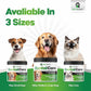 Dog Teeth Cleaning Powder - Plaque and Tartar Remover - Dental Powder with Bactase PET - Breath Freshener for Overall Dental Care - Supports Mouth, Teeth, and Gum Health for All Ages and Sizes