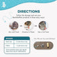 Cat Respiratory Comfort Supplement - Natural Breathe Easy Feline Support for All Seasons, Coughing, Occasional Nasal Stuffiness and Sneezing - 400 Odorless, Easy-to-Administer Tasteless Pills