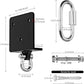 Heavy Bag Hanger for Heavy Bag Beam Mount 360° Rotation Boxing Bag Ceiling Mount I-Beam Punching Bag Hanger Beam Mount Hooks Fit Hanging Punching Bags and Swings (700 LB Capacity)