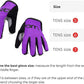 woom TENS Bike Gloves, Child’s & Youth Bicycle Full Finger Protection with Grip for Road Cycling & Mountain Biking (Boys & Girls)