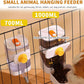 Oncpcare 24oz Rabbit Water Dispenser No Drip for Cage, Hanging Automatic Guinea Pig Water Bottle Large Small Aniaml Cage Accessories for Ferret Guinea Pig Rat Rabbit (White)