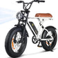 Electric Bike for Adults,Peak 1000W/1500W Motor,20/28MPH 55-150Mile ebikes for Adults with 10.4AH/13AH/26AH Battery,20" Fat Tire Electric Dirt Bike Commuting Off Road Ebike, UL2849