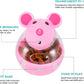 2Pcs Cat Treat Dispenser Toy, Mouse Shape Cat Interactive Toy and Food Dispenser for Pet Increases IQ Interactive & Food Dispensing