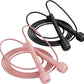 2 Pack Jump Rope for Fitness, Speed Rope Skipping Rope for Men, Kids and Women, Jumping Rope for Workout, Tangle-Free PVC Long Jump Rope Set, Adjustable Exercise Jumping Rope Boxing for Adult