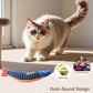 Interactive Cat Toys with[5000mg Premium A+Catnip][Baby Grade] Soft Chew Kicker Cat Toys for Indoor Cats & Kittens, Crinkle &Rattle Fish Sound Toy, Drives Bored Cats Crazy with Fun,3 Pack