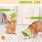 Breathable Air Mesh Cat Cone Collar Soft to Stop Licking, Adjustable, Foldable Lightweight Kitten Cones After Surgery Recovery for Cats & Kittens (Green, M)