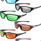 Frienda 6 Pack Polarized Sport Sunglasses for Men Multipack Fit over Glasses Pack Lot Set Men's Sport Fishing Eyeglasses