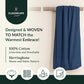 Cloud Scape Linen 100% Cotton Queen Size Blanket, Herringbone Pattern, Lightweight Summer Blanket,Best Gifts for Women, fits Full Size Bed, 92 x 92, Ensign Blue