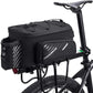ROCKBROS Bike Rack Bag Bicycle Bag Trunk Rear Rack Bag Bike Panniers Bike Accessories Basket Storage Luggage Saddle Shoulder Bag 13L for E bike, Bicycle With Rain Cover Biking Accessories Gear