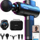 RENPHO Massage Gun Deep Tissue, Portable Percussion Muscle Massager with Bluetooth, Handheld Device for Back and Neck, Carry Case, Gifts for Men and Women