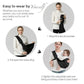 Baby Sling Carrier, Toddler Carrier Sling with Double Safety Buckle and Adjustable Shoulder Strap(7-30lbs), Baby Carriers One Size Fits All, Grey